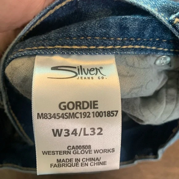 Silver Jeans Men’s 34x32 - Picture 8 of 14